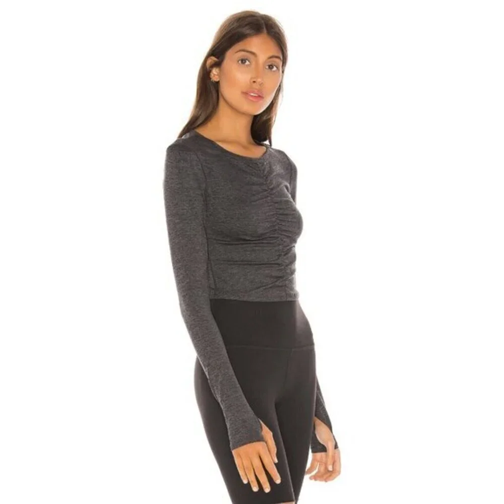 FP Movement Swerve Long Sleeve Layer in Carbon XS